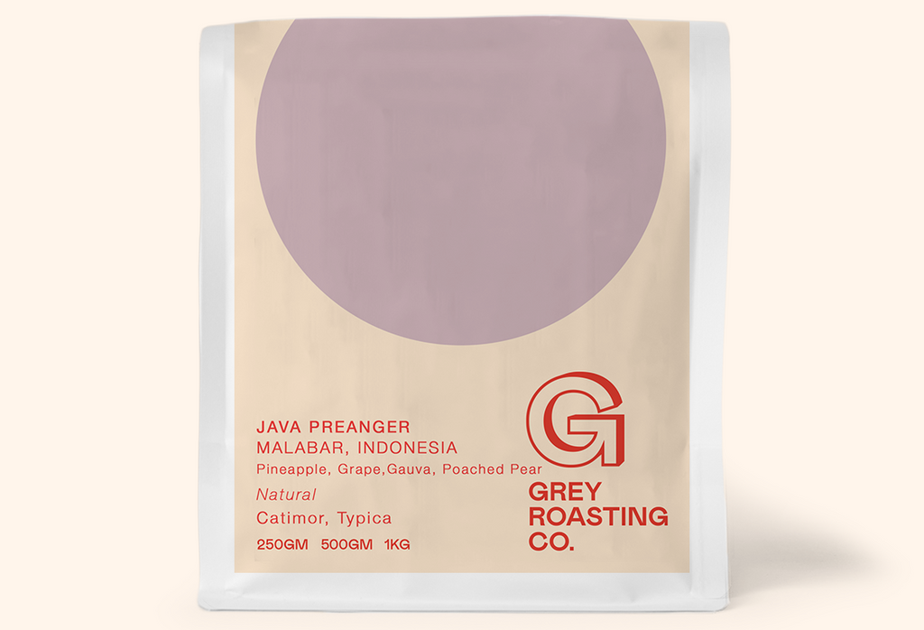 Java Preanger, Indonesia - Natural, Catimor, Typica - Grey Roasting Co