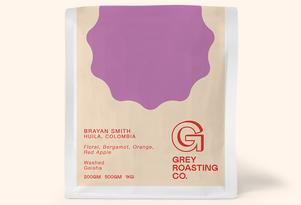 Brayan Smith, Huila, Colombia - Washed, Geisha 200gm