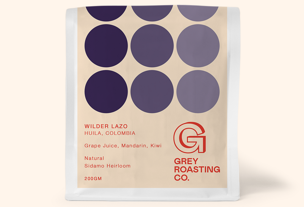 Wilder Lazo, Colombia, Sidamo Heirloom - Natural, 200gm - Grey Roasting Co