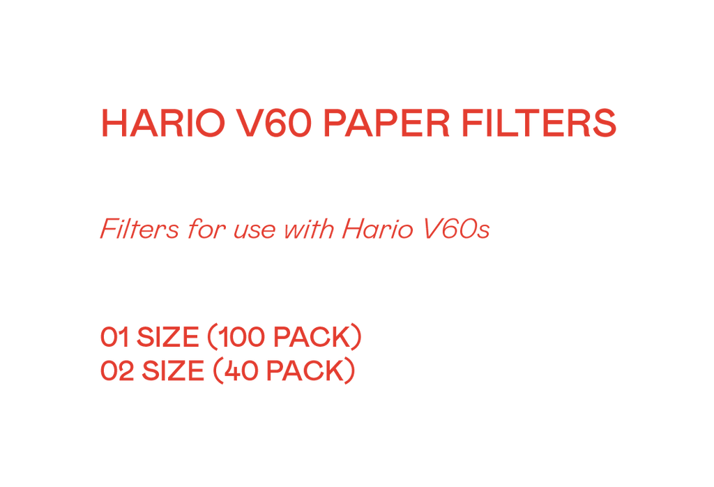 Hario V60 Filter Paper - Grey Roasting Co